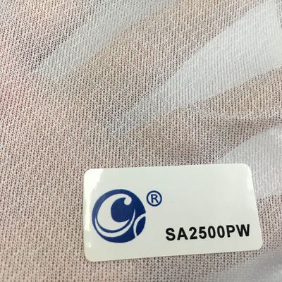 150 cm de largeur Tricot circulaire tissé interlining fusible pour GAOXIN SA2500 en blanc pur