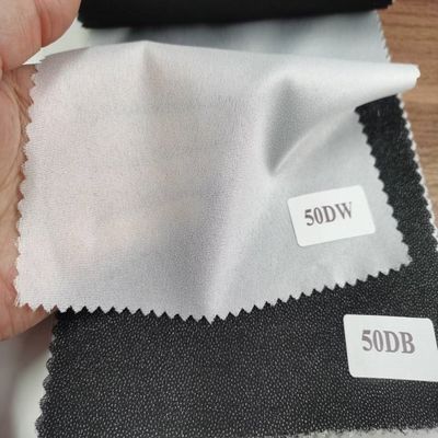Vêtements Fusion Interlinings Linings GAOXIN Fusible tissé en polyester 40gsm /-2g Largeur personnalisée