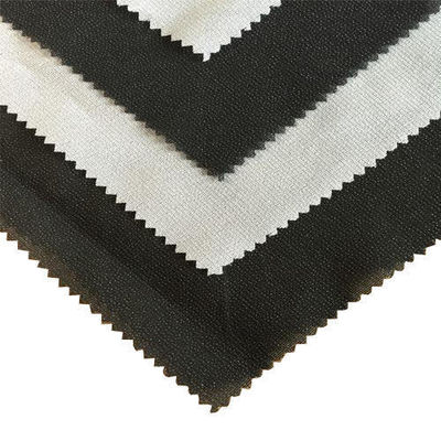 Gaoxin 100% polyester tissé interlining fusible parfait pour la plage de température 125-135C