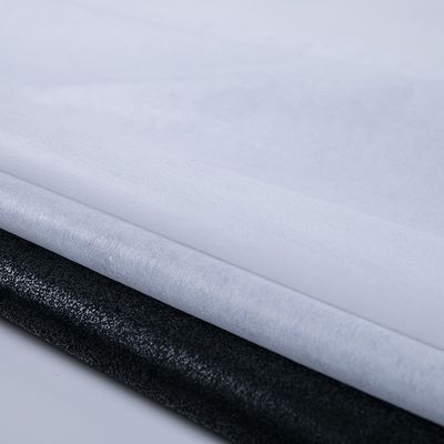 Matériaux de couture Tissu interlining non tissé de polyester fusible avec revêtement LDPE