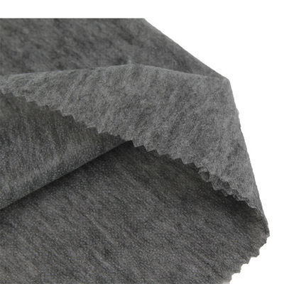 Support 7 jours Temps de livraison de l'ordre de l'échantillon Satin Fuse Tissu interlining non tissé