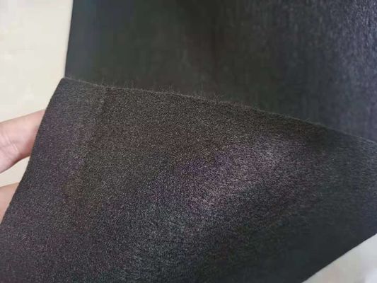 Tissu imprimé GAOXIN non tissé en fibre de carbone activée 100% polyester Filtre de tissu léger 32-100g