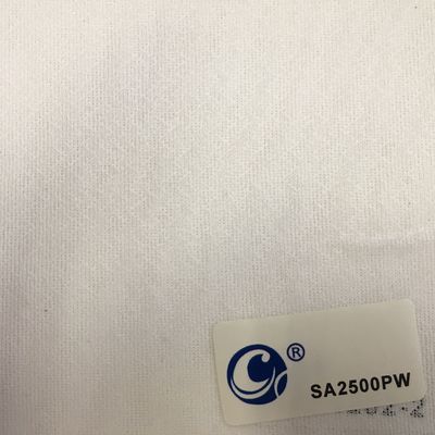 150 cm de largeur Tricot circulaire tissé interlining fusible pour GAOXIN SA2500 en blanc pur