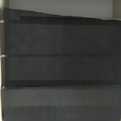 Tissu non tissé en fibres de carbone activé léger, de type simple, destiné aux applications