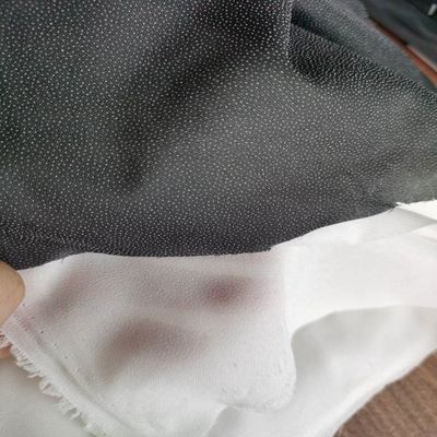 Vêtements Fusion Interlinings Linings GAOXIN Fusible tissé en polyester 40gsm /-2g Largeur personnalisée