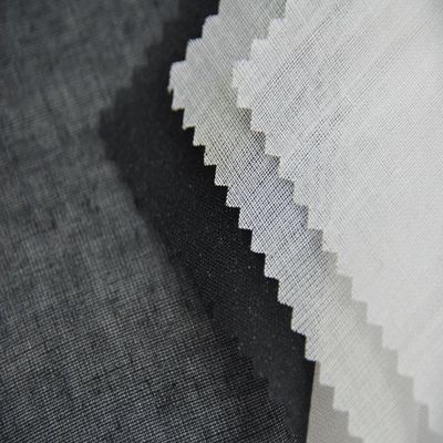 Collier en coton 100% fusionnable tissé fusionnant interlining GAOXIN brodé pour les hommes