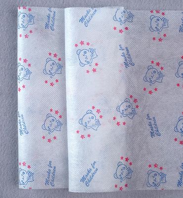 Impression de tissus non tissés avec options multicolores