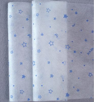 Impression de tissus non tissés avec options multicolores