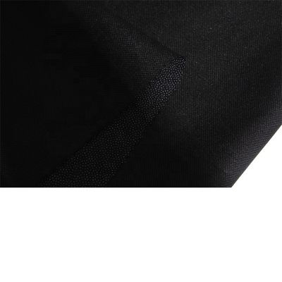 45G Tricot en polyester Tissu simple tissé dot fusionnant tissé interlining fusionnable