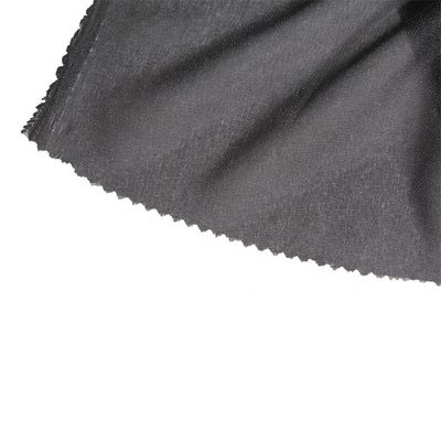 45G Tricot en polyester Tissu simple tissé dot fusionnant tissé interlining fusionnable