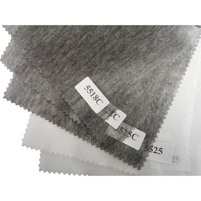 Fer facile sur le tissu Double/Single Dot Interlining fusible pour le bricolage Vêtements Matériau de poupée