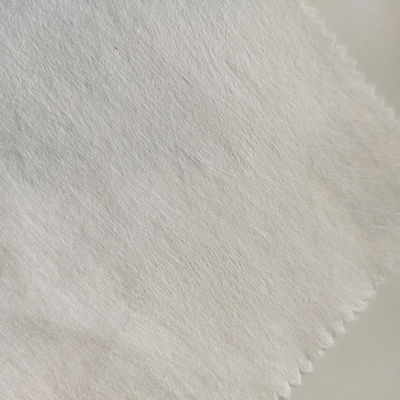 Tissu satiné soluble dans l'eau chaude, non tissé, pour une largeur de 100 à 152 cm