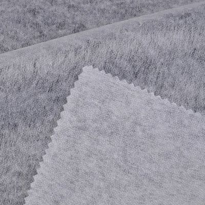 Gaoxin PA/PES Non tissé Fusion Interlining pour les vêtements Double Dot Noir largeur 90-200cm