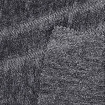 Gaoxin PA/PES Non tissé Fusion Interlining pour les vêtements Double Dot Noir largeur 90-200cm