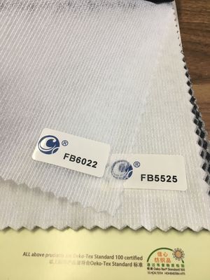 Interlining de tissu non tissé sur mesure pour les besoins d'interface de chemise